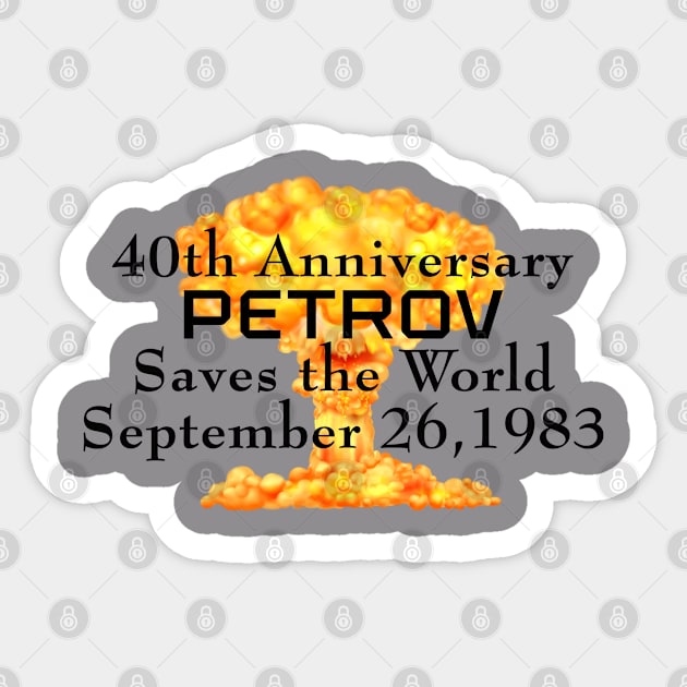 Petrov Cold War Hero Sticker by CowTongueSalad 